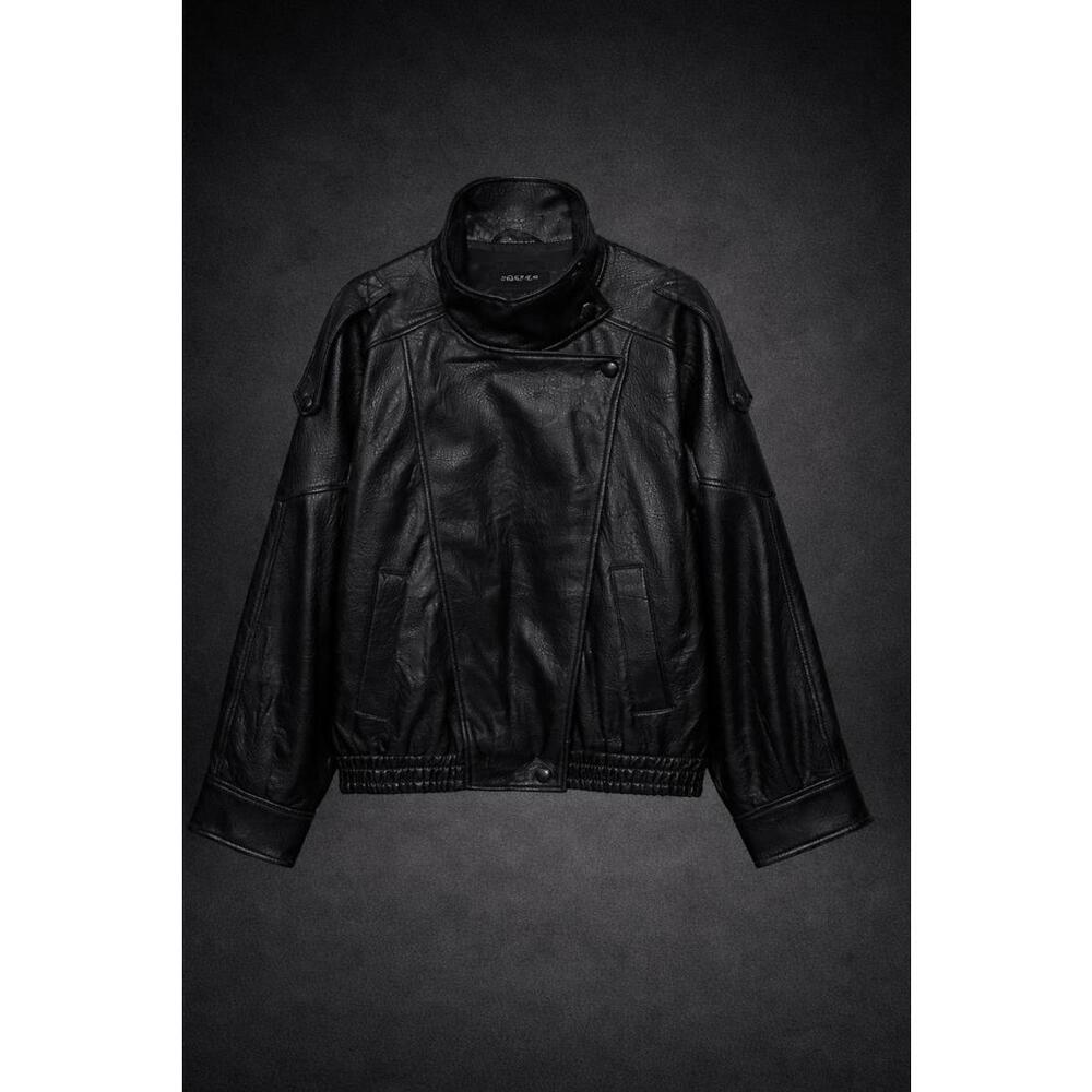 Deadstock Leather Zip Jacket - image 2